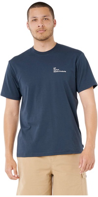 2025 Rip Curl Männer Vaporcool Mick Fanning Fade Tee 0UKMTE - Dark Navy