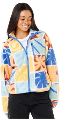 2025 Rip Curl Frauen AOTS Ty Williams Zip Polar Fleece 0ADWFL - Multi