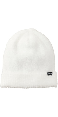 2025 Rip Curl Womens Fuzzy Reg Beanie 05OWHE - Off White