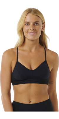 2025 Rip Curl Frauen Mirage Ultimate Bikini Top 0KIWSW - Black