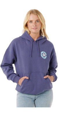 2025 Rip Curl Frauen Surf Puff Heritage Hoodie 0A0WFL - Navy