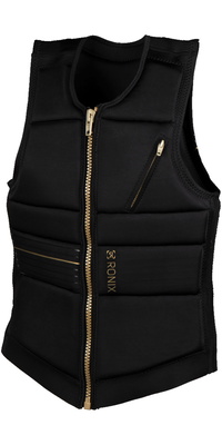 Ronix Frauen Rise Black 2025 Aufprallschutzweste R21V-IMP-W-RIS - / Gold
