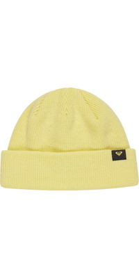 2025 Roxy Womens Folker Beanie ERJHA04414 - Yellow Pear