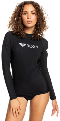 2025 Roxy Frauen Heater Thermal Long Sleeve Lycra-Weste ERJWR03555 - Anthracite
