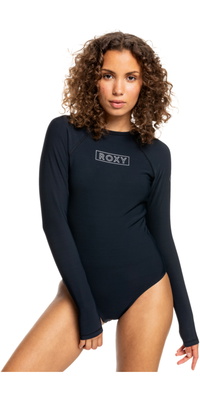2025 Roxy Frauen Heater Zip-Up Long Sleeve One Piece Surfsuit ERJWR03572 - Anthracite