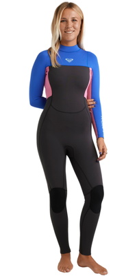2026 Roxy Frauen Prologue+ 5/4mm Rückenreißverschluss Neoprenanzug 26BW213517 - Cobalt
