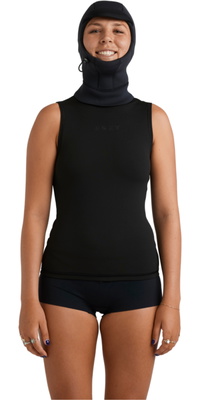 2025 Roxy Frauen Swell Natural 2mm Kapuzenweste 26BW293501 - Black