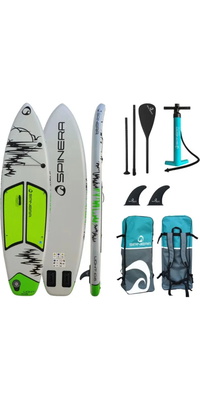 2026  Spinera  Light 106 ISUP-Paket Inkl. Alu-Paddel, Leash, Pumpe Und Tasche SP-SUP-LI25-106  Grau/Grün