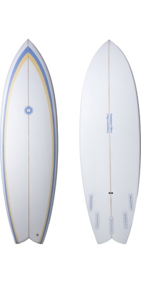 2026 Summer Vibes Fish Surfboard EGSVSUFI-BLU - Blue