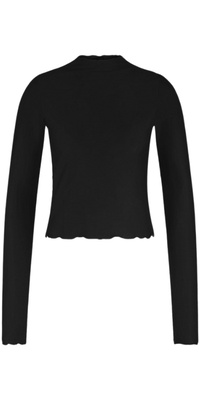2026 Wallien Womens Rash Guard 102042001 - Black Rib