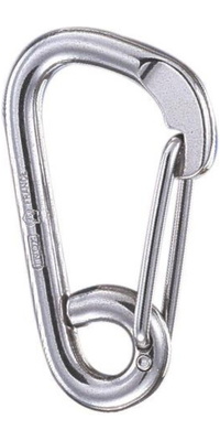 Wichard 2026 Asymmetrischer Karabinerhaken WR2323 - Silber
