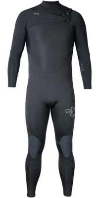 2026 Xcel M&auml;nner Axis 4/3mm Brustrei&szlig;verschluss Neoprenanzug ME43ZAX5 - Black