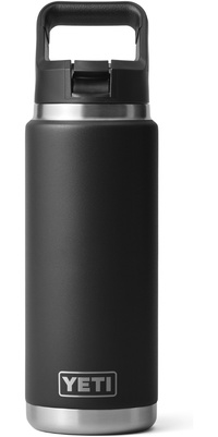 2026 YETI Rambler® 26 OZ Strohhalmflasche 70000003492 - Black