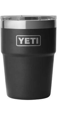 2026 YETI Rambler Single 16 OZ Stapelbarer Becher V2 70000002617 - Black