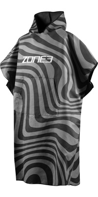 2026 ZONE3 Mikrofaser-Wickelauflagen OW25UMFP104 - Black / Grau