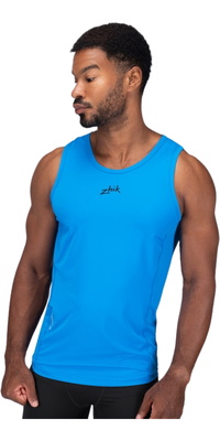 2026 Zhik Männer Eco Spandex LT Race Singlet VST-0140-M-CYA - Cyan
