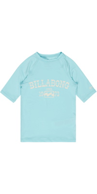 2026 Billabong Junior Surf Dayz Kurzarm-Lycra-Weste EBGWR03004 - Tidepool