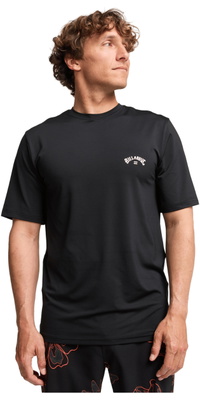 2026 Billabong Männer Arch Wave Kurzarm-Lycra-Weste EBYWR03019 - Black