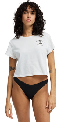 2026 Billabong Frauen Surf The Waves Tee EBJZT00586 - Salt Crystal