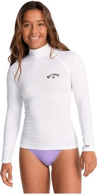 2026 Billabong Frauen Tropical Surf Langarm-Lycra-Weste EBJWR03014 - White