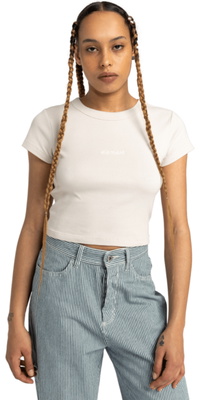 2026 Element Frauen Lowcase Crop Tee ELJKT00117 - Oat Milk