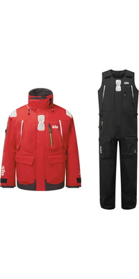 2026 Gill OS1 Ocean Segelanzug OS14JOS14T  Rot / Black