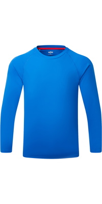 2026 Gill Männer UV Tec Langarm-T-Shirt UV011 - Tidal Blue