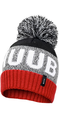 2026 HUUB Bommelmütze BOBHATBB - Black /Burgunderrot