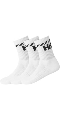 2026  Helly Hansen  Baumwoll- Sport -Socken 3er-Pack 67479  White