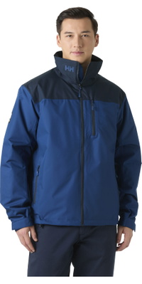 2026 Helly Hansen Mens Crew Midlayer Jacket 2 34444 - Dark Blue