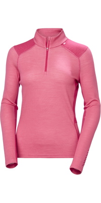 2026 Helly Hansen Frauen Lifa Merino Mittelgewicht 1/2 Reißverschluss 49377 - Hot Pink