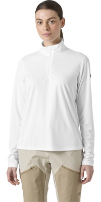 2026 Helly Hansen Frauen Tech 1/2 Zip 49562 - White