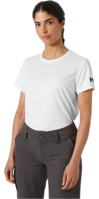 2026 Helly Hansen Frauen Tech T-Shirt 2.0 49580 - White