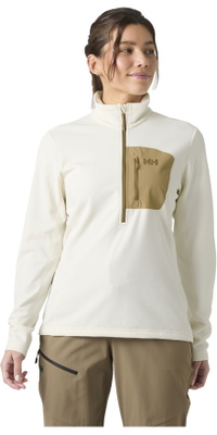 2026 Helly Hansen Frauen Versalite 1/2 Reißverschluss Fleece 49559 - Snow