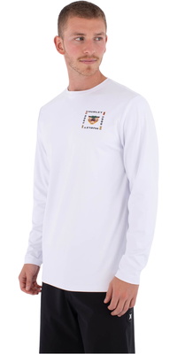 2026 Hurley Männer Reguläre Bolud-Langarm-Lycra-Weste MLEU00004 - White