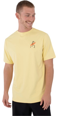 2026 Hurley Männer Reguläre Flamengue-Lycra-Weste Mit Kurzen Ärmeln MLEU00007 - Nectarine