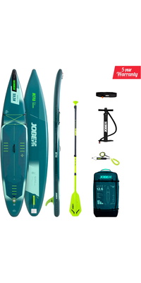 2026 Jobe Aero Neva Sup Board 12.6 Package 486425002 - Blue / Green
