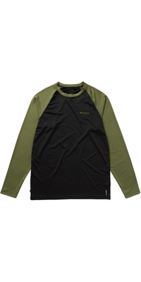 2026 Mystic Mens Bolt Long Sleeve Quickdry Top 35001.260120 - Olive Green