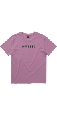 2026 Mystic M&auml;nner Brand T-Shirt 35105.25081 - Rosewood