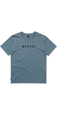 2026 Mystic M&auml;nner Brand T-Shirt 35105.25081 - Tidal Blue