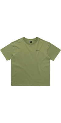 2026 Mystic M&auml;nner Profile T-Shirt 35105.24018 - Olive Green