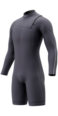 2026 Mystic Männer The One 3/2mm Zip-frei Langärmel Shorty Neoprenanzug 35000.260061 - Dark Navy