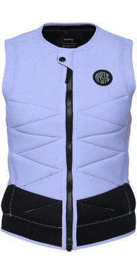 2026 Mystic Frauen Juice Front Zip Wake Impact Vest 35005.240221 - Iris Blue