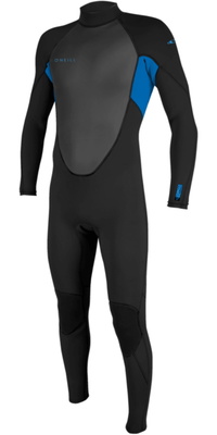 2026 ONeill Junior Reactor-2 3/2mm Rückenreißverschluss Neoprenanzug 5044B - Black / Ocean
