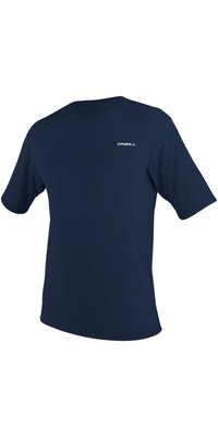 2026 ONeill Männer Basic Skins Kurzarm-Sonnenhemd 5715 - Navy