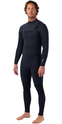 2026 ONeill Männer HyperFreak 3/2+mm Brustreißverschluss Neoprenanzug 5343 - Black