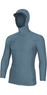 2026 ONeill Männer Hyperfreak Skins Langarm-Lycra-Kapuzenweste 5689 - Blue Fusion / Blue Fusion