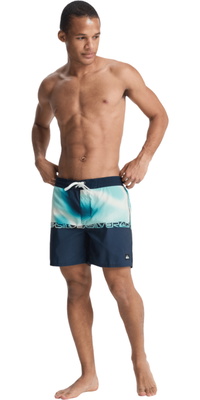 2026 Quiksilver M&auml;nner Everyday Half Jam 16 Boardshorts EQYBS04897 - Dark Navy Wordblock
