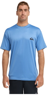 2026 Quiksilver Mens Everyday Surf Tee Short Sleeve Rash Vest AQYWR03135 - Riviera