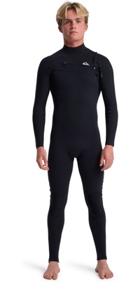 2026 Quiksilver M&auml;nner Highline 3/2mm Brustrei&szlig;verschluss Neoprenanzug 25AW213500 - Black